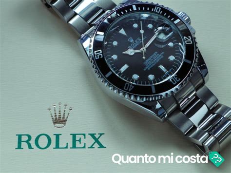 quanto costa un orologio nuovo rolex submariner|rolex subacqueo lunetta.